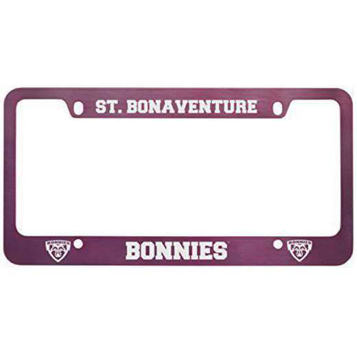 SM-31-PNK-STBONVT-1-LRG: LXG SM/31 CAR FRAME PINK, Saint Bonaventure Univ